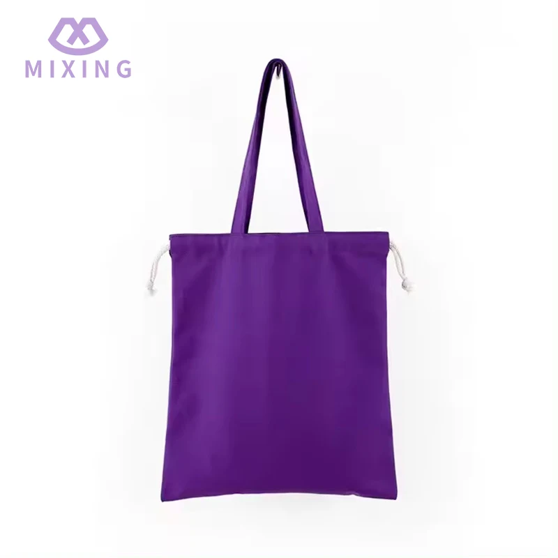 กระเป๋าผ้าแคนวาสหูรูด